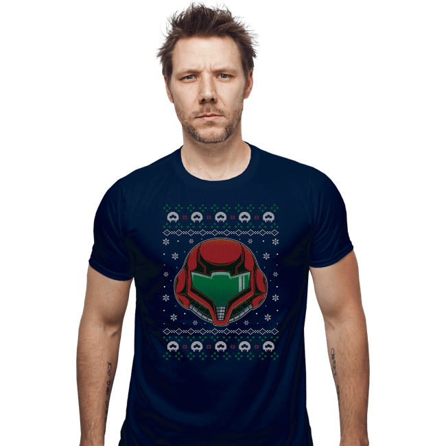 Shirts Fitted Shirts, Mens / Small / Navy The Larvas Hunter Christmas