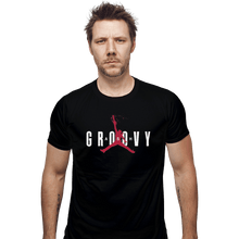 Load image into Gallery viewer, Shirts Fitted Shirts, Mens / Small / Black Ash Groovy
