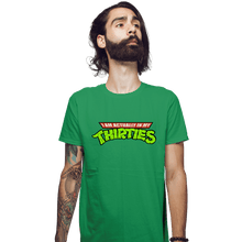 Load image into Gallery viewer, Secret_Shirts Fitted Shirts, Mens / Small / Irish Green Actually In My Thirties
