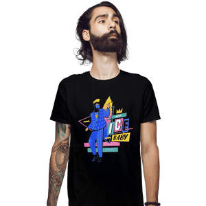 Shirts Fitted Shirts, Mens / Small / Black Ice Ice Baby