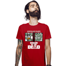 Load image into Gallery viewer, Shirts Fitted Shirts, Mens / Small / Red Sheep Of The Dead
