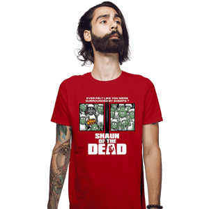 Shirts Fitted Shirts, Mens / Small / Red Sheep Of The Dead