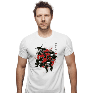 Shirts Fitted Shirts, Mens / Small / White Mutant Warriors