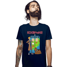 Load image into Gallery viewer, Secret_Shirts Fitted Shirts, Mens / Small / Navy Scoobywho
