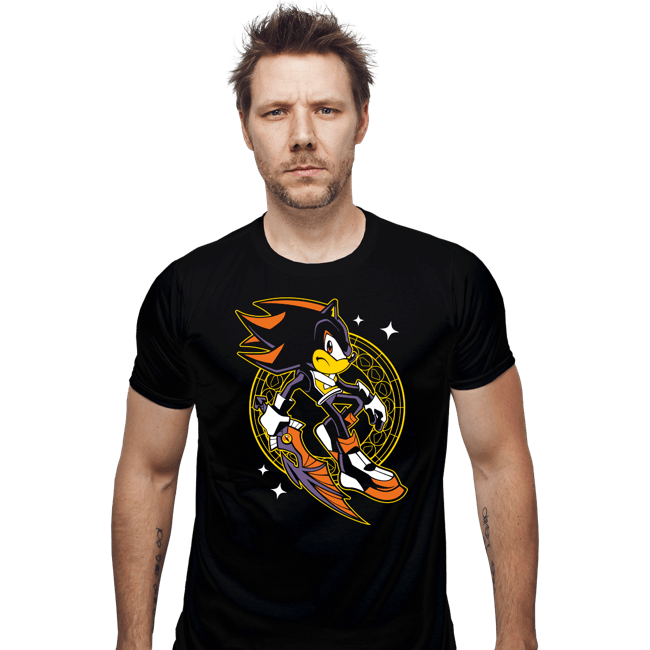 Daily_Deal_Shirts Fitted Shirts, Mens / Small / Black Shadow Kingdom Hearts
