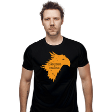 Load image into Gallery viewer, Shirts Fitted Shirts, Mens / Small / Black Chocobo Is Coming
