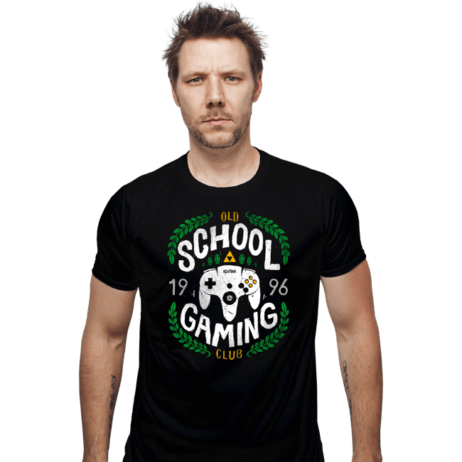 Shirts Fitted Shirts, Mens / Small / Black N64 Gaming Club