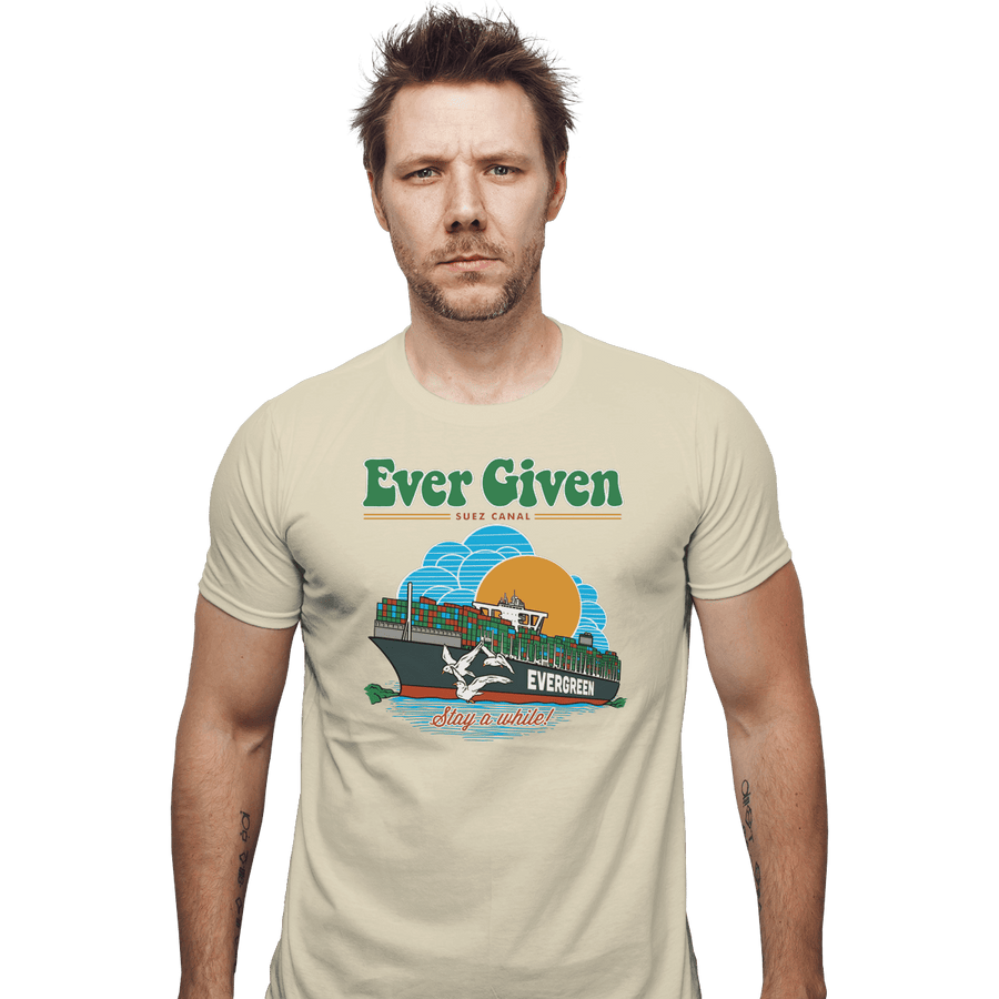 Shirts Fitted Shirts, Mens / Small / Sand Ever Given