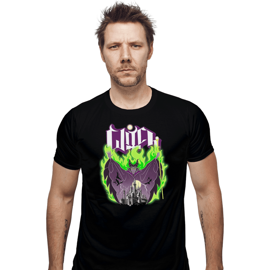 Secret_Shirts Fitted Shirts, Mens / Small / Black Witch