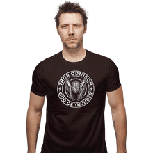 Load image into Gallery viewer, Secret_Shirts Fitted Shirts, Mens / Small / Dark Chocolate Thor God Of Thunder
