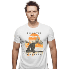Load image into Gallery viewer, Shirts Fitted Shirts, Mens / Small / White Visit Wakanda

