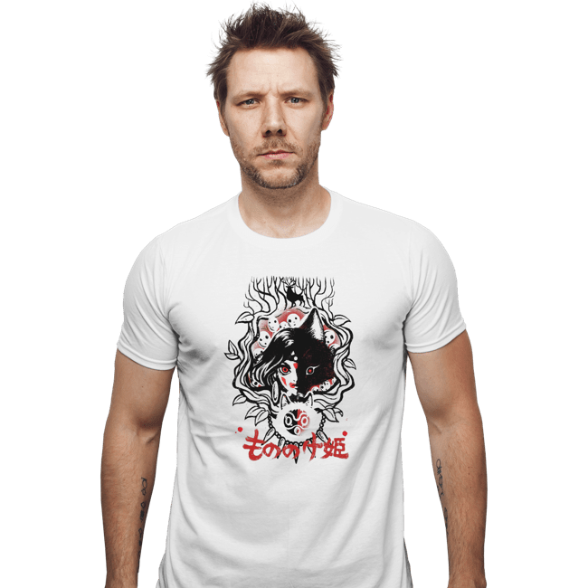 Shirts Fitted Shirts, Mens / Small / White Forest Princess