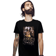 Load image into Gallery viewer, Shirts Fitted Shirts, Mens / Small / Black TMNineTy

