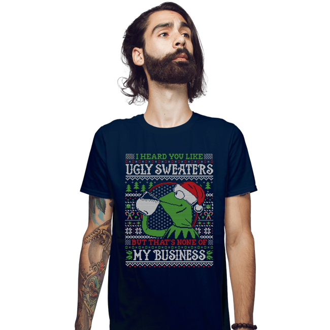 Daily_Deal_Shirts Fitted Shirts, Mens / Small / Navy My Business