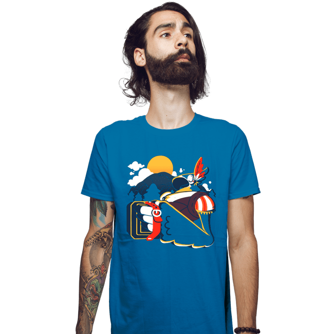 Shirts Fitted Shirts, Mens / Small / Sapphire Song Of The Wild
