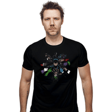 Load image into Gallery viewer, Secret_Shirts Fitted Shirts, Mens / Small / Black Batwick Tee
