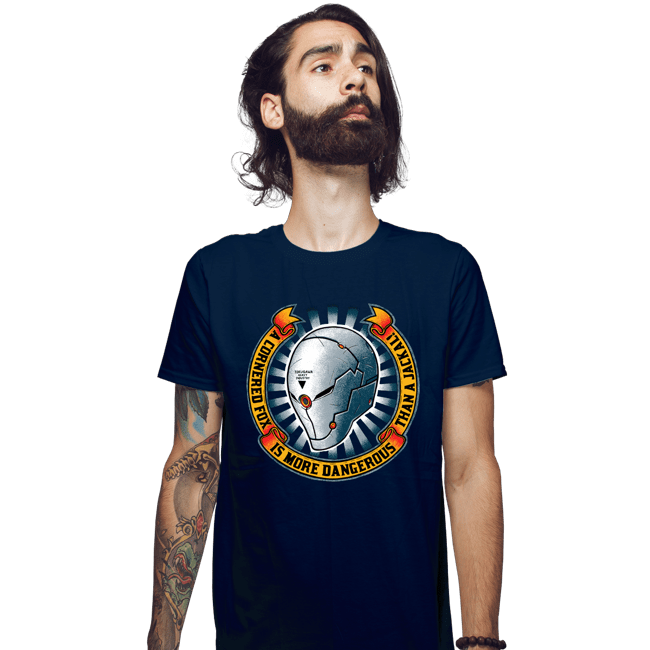 Secret_Shirts Fitted Shirts, Mens / Small / Navy A Cornered Fox