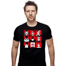 Load image into Gallery viewer, Secret_Shirts Fitted Shirts, Mens / Small / Black Bat Villains
