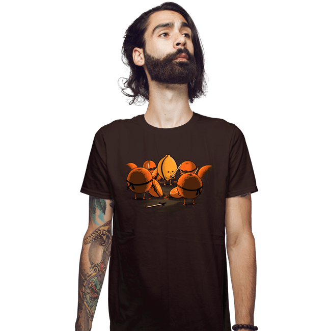 Shirts Fitted Shirts, Mens / Small / Dark Chocolate Kill Fruit