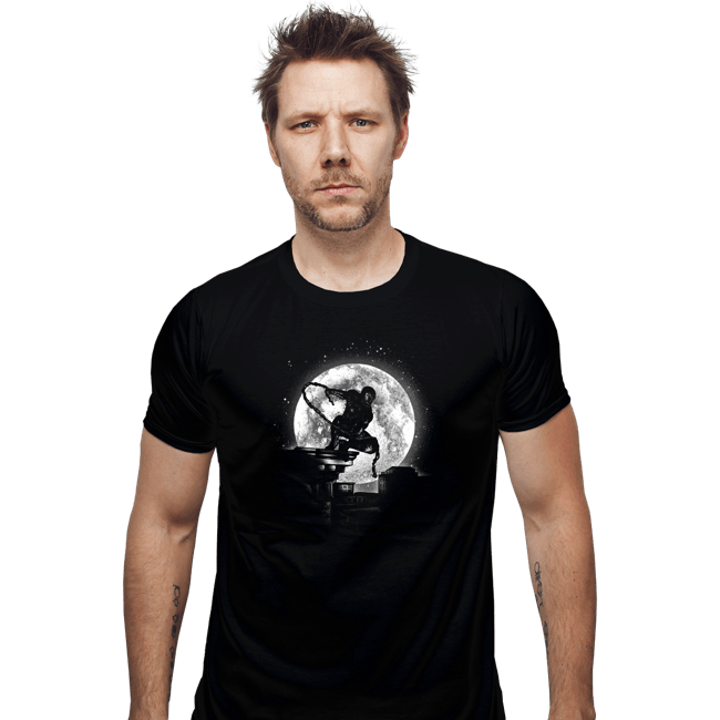 Shirts Fitted Shirts, Mens / Small / Black Moonlight Hero