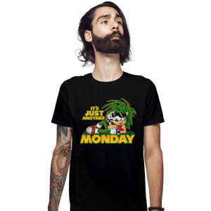 Shirts Fitted Shirts, Mens / Small / Black Manic Monday