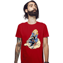 Load image into Gallery viewer, Secret_Shirts Fitted Shirts, Mens / Small / Red 18
