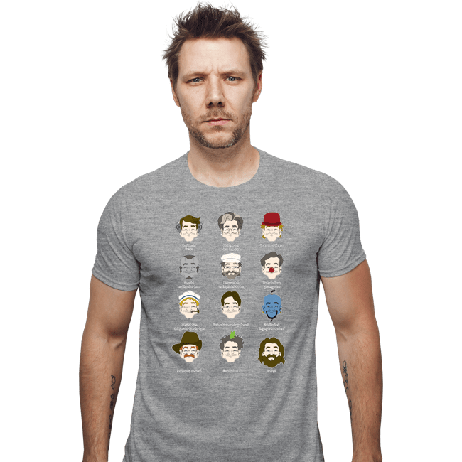 Shirts Fitted Shirts, Mens / Small / Sports Grey Robin Williams