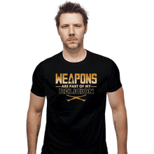 Load image into Gallery viewer, Shirts Fitted Shirts, Mens / Small / Black Weapons
