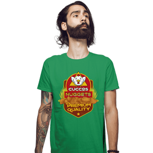 Shirts Fitted Shirts, Mens / Small / Irish Green Cuccos Nuggets