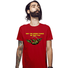 Load image into Gallery viewer, Secret_Shirts Fitted Shirts, Mens / Small / Red Speed Force
