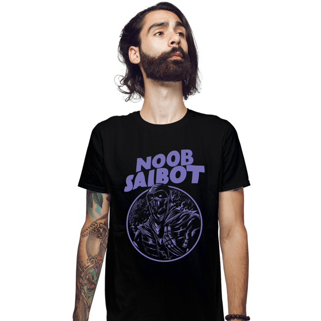 Shirts Fitted Shirts, Mens / Small / Black Noob Star