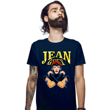 Load image into Gallery viewer, Daily_Deal_Shirts Fitted Shirts, Mens / Small / Navy Jean Grey 97
