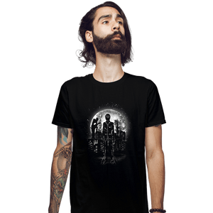 Shirts Fitted Shirts, Mens / Small / Black Moonlight Kira