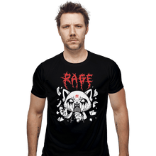 Load image into Gallery viewer, Shirts Fitted Shirts, Mens / Small / Black Rage Mood

