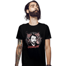 Load image into Gallery viewer, Shirts Fitted Shirts, Mens / Small / Black Supernatural Crowley
