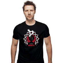 Load image into Gallery viewer, Shirts Fitted Shirts, Mens / Small / Black Sin of Wrath Dagon
