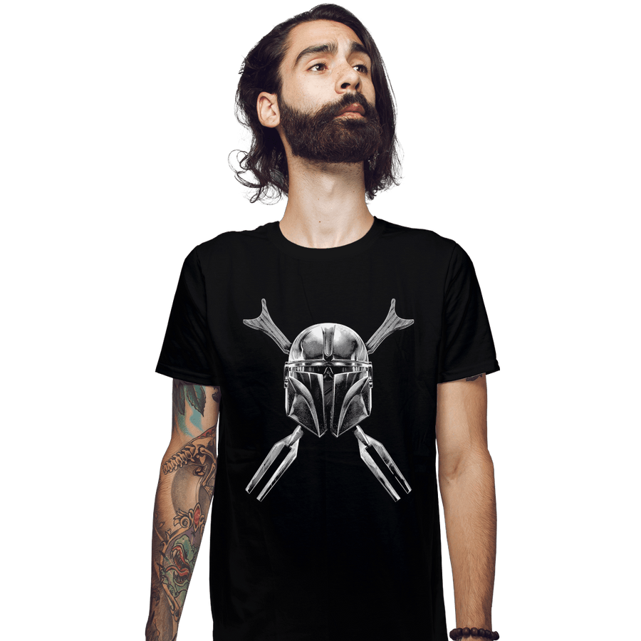 Shirts Fitted Shirts, Mens / Small / Black Bounty Skull