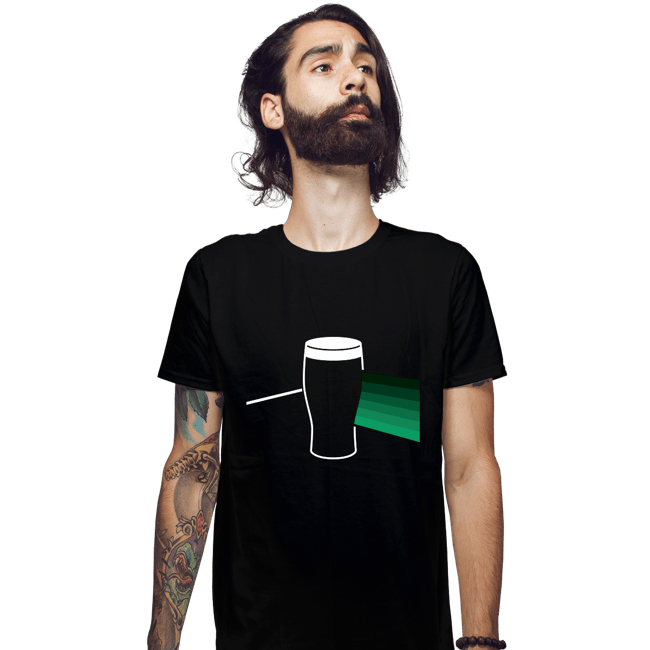 Daily_Deal_Shirts Fitted Shirts, Mens / Small / Black Dark Side Of The Pint