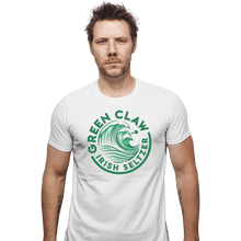 Load image into Gallery viewer, Secret_Shirts Fitted Shirts, Mens / Small / White Green Claw
