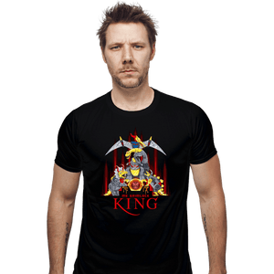 Last_Chance_Shirts Fitted Shirts, Mens / Small / Black Me Grimlock King