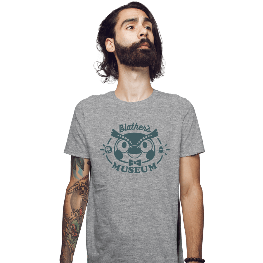 Shirts Fitted Shirts, Mens / Small / Sports Grey Blathers' Museum