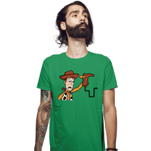 Load image into Gallery viewer, Secret_Shirts Fitted Shirts, Mens / Small / Irish Green Snake In My Boot
