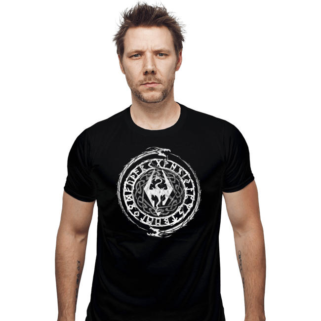 Shirts Fitted Shirts, Mens / Small / Black Dragon Born