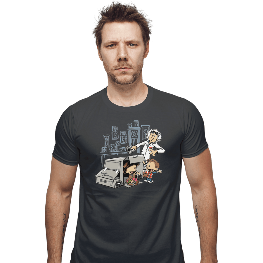 Shirts Fitted Shirts, Mens / Small / Charcoal Scientific Paradox Goes Boom