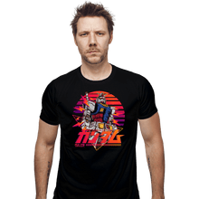 Load image into Gallery viewer, Secret_Shirts Fitted Shirts, Mens / Small / Black Gundam 78 Retro
