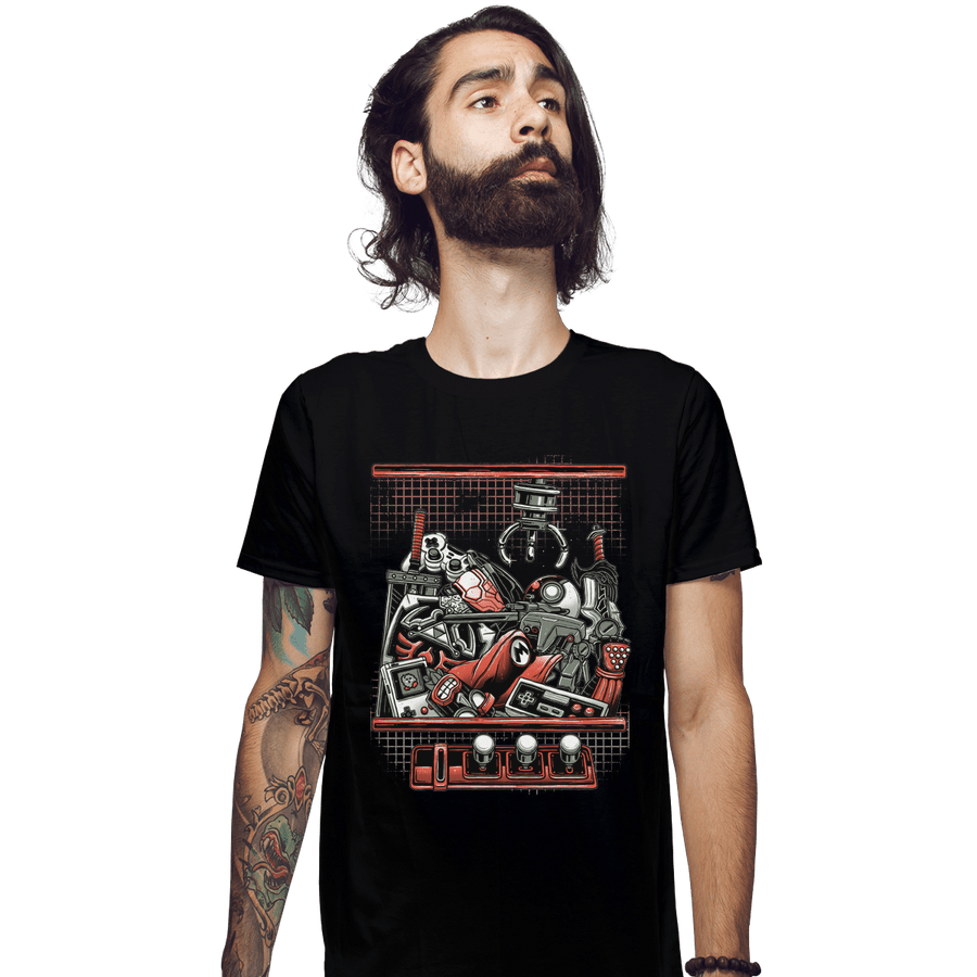 Shirts Fitted Shirts, Mens / Small / Black Select Your Adventure