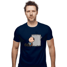 Load image into Gallery viewer, Secret_Shirts Fitted Shirts, Mens / Small / Navy Chilly Brown

