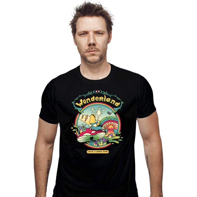 Secret_Shirts Fitted Shirts, Mens / Small / Black Wonderland Dreamer
