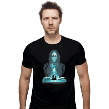 Load image into Gallery viewer, Shirts Fitted Shirts, Mens / Small / Black The 6th Book Of Magic
