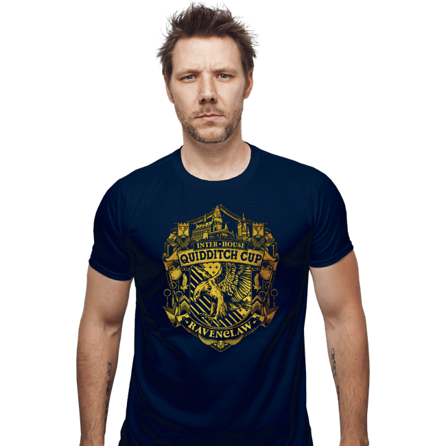 Sold_Out_Shirts Fitted Shirts, Mens / Small / Navy Team Ravenclaw